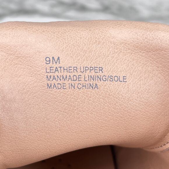 Alex Marie Wrenna Pearl Stud Embellished Leather Platform Sneakers 9M - Picture 9 of 10